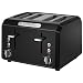 Waring CTT400BK Professional Cool Touch 4-Slice Toaster, Black