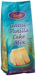 Pamela's Products Classic Vanilla Cake Mix, 21-Ounce Bags (Pack of 6)