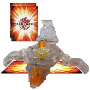 Bakugan Bakucore New Gundalian Invaders Clear Translucent COREDEM 720G w/DNA CODE (FACTORY SEALED)