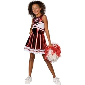 High School Musical Deluxe Cheerleader Child Costume - Small, Age 3-4