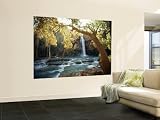 Scenic View of a Waterfall on Havasu Creek by W.E. Garrett, 48x72