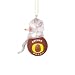 Oregon Ducks Acrylic Snowman Basketball 2.5