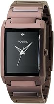 Fossil Men's Diamond Bronze Tone Quartz Watch #FS4360