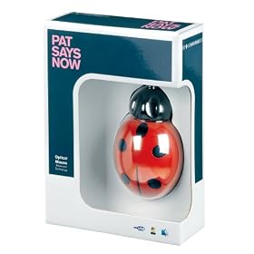 Click here to buy Pat Says Now Ladybug Mouse by Pat Says Now.