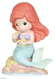 Precious Moments Disney Ariel Plucking Petal Off Flower Figurine