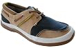 $85 Nautica Popeye 2 Tan Blue Boat Sail Yacht Shoes