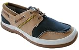 Nautica Popeye 2 Mens Tan Blue Boat Sail Yacht Shoes 13