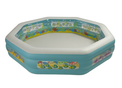 Swim Center Undersea Pool, Octagon Shape, 3 Rings, 120 x 25