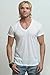 RibbedTee Men's Retro Fit V-Neck Undershirt (1-Pack) | White | Made in USA