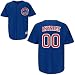 Chicago Cubs Replica Majestic Alternate Baseball Jersey YOUR NAME and Number Laser Cut and Custom SEWN with AUTHENTIC TWILL