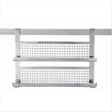 Rosle 19078 Stainless Steel Spice Rack with Double Shelf