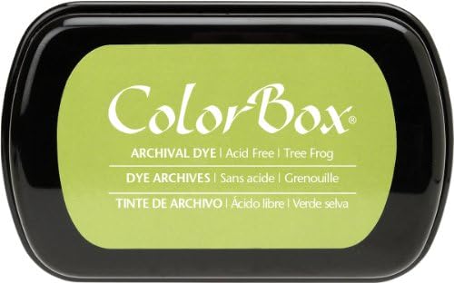 ColorBox Archival Dye Ink Full Size Inkpad, Tree Frog