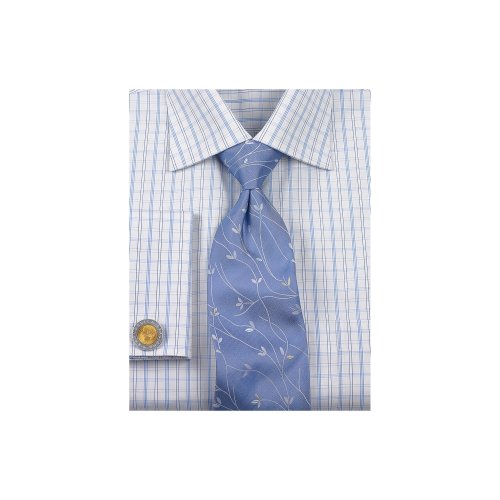 Paul Fredrick Luxury 7-Fold Botanical Silk Tie