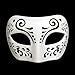 SeasonsTrading Dream Tale White Venetian Masquerade Mask - Mardi Gras Prom Party (STC12924)