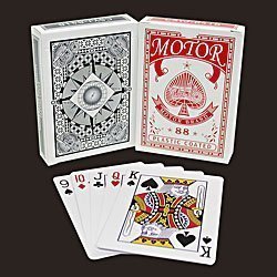 Set of 10 One Red Deck of Motor Cards - Playing Cards > Standard > Other