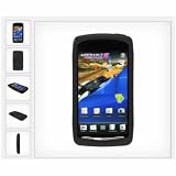 高耐衝撃性＋防塵機能　Sony Ericsson xperia play ケース (ブラック) Trident Aegis シリーズ play