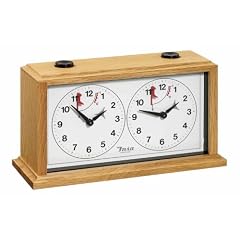 Insa 4682 - Pr�zisionsschachuhr, mechanisch, im Holzgeh�use