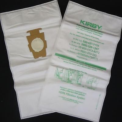 2 Genuine Universal Kirby Micron Magic HEPA Cloth Vacuum Cleaner Bags F Style