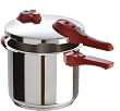 T-fal Simply Delicioso YS2H4064 Express Stainless Steel Dishwasher Safe 7.4-Quart Pressure Cooker, Silver
