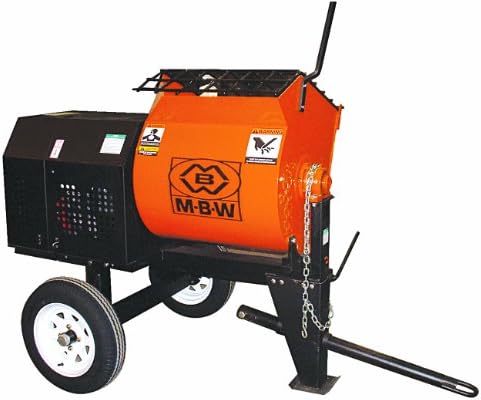 MBW M608H Mortar and Plaster Mixer with Honda GX240 Engine