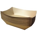 Brown Paper Food Trays | 50ct