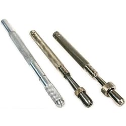 3 Sliding Pin Vise Turning Watch Pivot Clock Tools