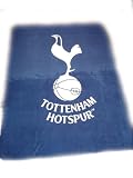 Tottenham Hotspur Spurs Football Fleece Bed Throw Blanket