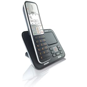 Philips SE5651B/05 DECT Phone with Digital Answerphone, XHD Sound and Low Energy Usage