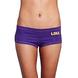 NCAA Lsu Tigers Hot Shorts Panties, Purple, Medium