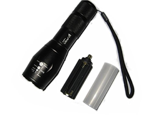 UltraFire CREE XML T6 LED Flashlight 5 Mode Zoomable Torch (Flashlight ONLY)