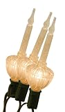 Good Tidings 7660001 Christmas Lightset with 7 Clear Bubble Lights