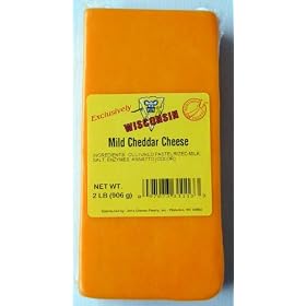 Wisconsin Cheddar, Colby, or Jack Cheese:  Grocery &amp; Gourmet Food