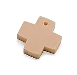 Eigenschaften KnorrPrandell / Gütermann / KnorrPrandell 8483181 - Holzkreuz natur 21x21mm, 5 Stück/Beutel