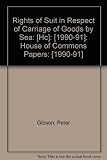 Rights of suit in respect of carriage of goods by sea