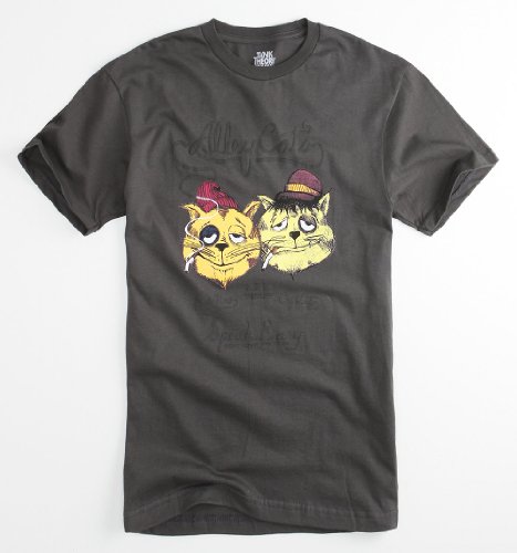 Tank Theory Alley Cats Tee - Charcoal X Lrg