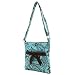 Belvah Quilted Floral Messenger Cross Body Handbag