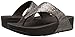 FitFlop Women's Lulu Superglitz, Bronze, 9 M US