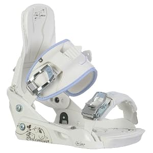 Salomon Grace Snowboard Bindings White/Blue