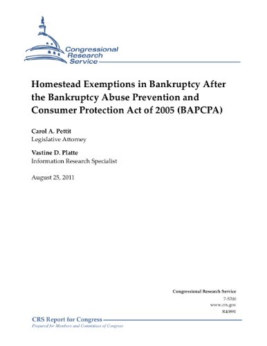 Homestead Exemptions in Bankruptcy After the Bankruptcy Abuse
