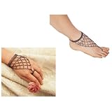 Classic Egyptian Blue Nile Isis Slave Bracelets and Tow Anklets - Set of 2