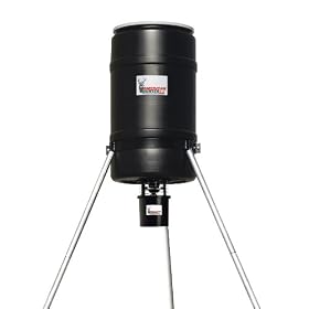 American Hunter 225-Pound Tripod Feeder Water-Resistant-Kit Pro and Varmint Buster (Black, Medium) by 