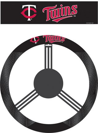 Minnesota Twins Steering Wheel Cover - Steer Wheel Cover Twins