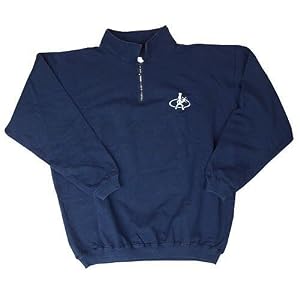 Buy Balle de Match Oval Zip Pullover-Navy