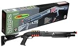 TSD Sports Single Shot Shell Loading Pump Action Spring Powered Airsoft Shotgun (Retractable Stock)