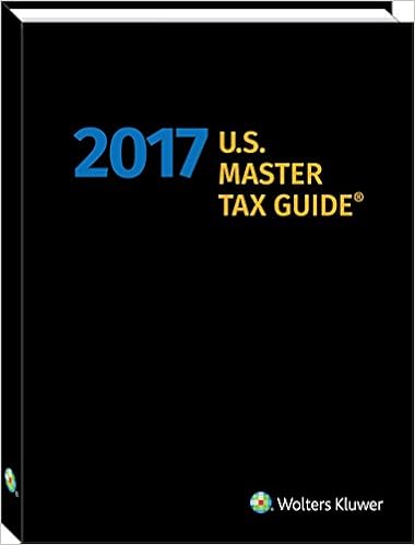 U.S. Master Tax Guide 2017