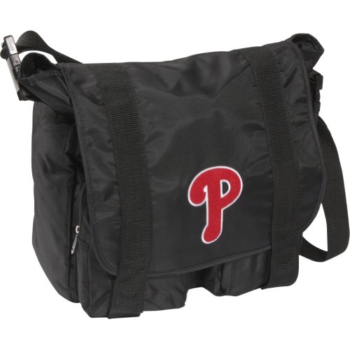 Philadelphia Phillies Black Sitter Diaper Bag