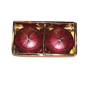 Tartan Plaid Large Roound Floater Candles set of 2 from Lava Lamps