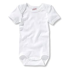 Sanetta 308200 Unisex - Baby Babykleidung/Unterwäsche/Bodys, Gr. 56 Weiß