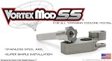 Techt Vortex Mod SS - FITS ALL TIPPMANN CYCLONE FEEDS
