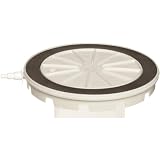 Nalgene 5306-0130 White Polycarbonate Vacuum Plate, 343mm Diameter